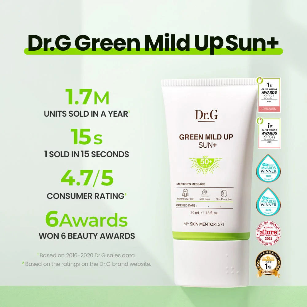Dr.G Green Mild Up Sun SPF 50+/ PA++++ 50ml